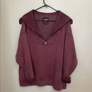 Aerie Women's Burgundy Sweater